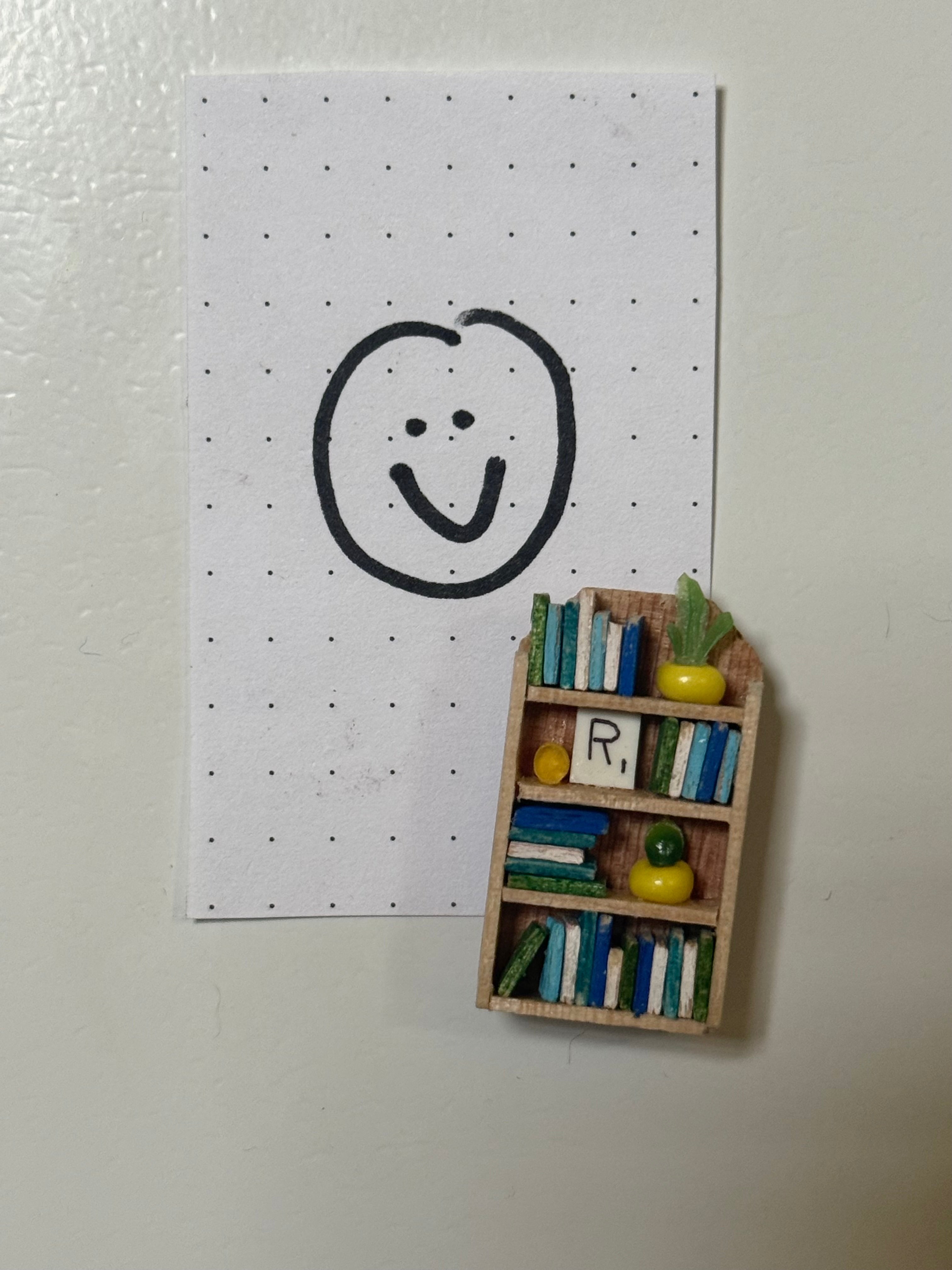 Wee Bookshelf Magnet